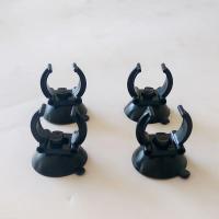 4Pcs Clip Para Calentador De Acuario Con Ventosa De 0.98 Pulgadas Clip Estándar Para Soporte De Varilla De Calentador Negro Para Tanque De Peces - details 4
