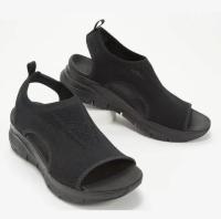 SP Nuevas sandalias casuales de cuña de gran tamaño, sandalias de Verano transpirables con Boca de Pez. - details 2