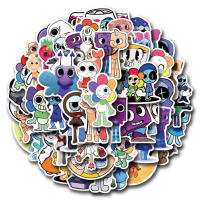 Pegatinas Impermeables Dandys World 50PCS Cartoon Animación Divertida Para Maletas Móvil Graffiti Pack De Pegatinas - details 2
