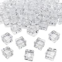 Cubos De Hielo Falsos Reutilizables De Acrílico Translúcidos Para Fotografía Accesorios De Decoración Tamaños Disponibles 1.7/2/2.5/3 Cm Pack De 25 - details 1