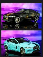Jaguar XE SV Project 8 Modelo De Coche Deportivo De Aleación 1:18 Con Sonido Y Luz Vehículo De Metal Para Niños Regalo - details 14