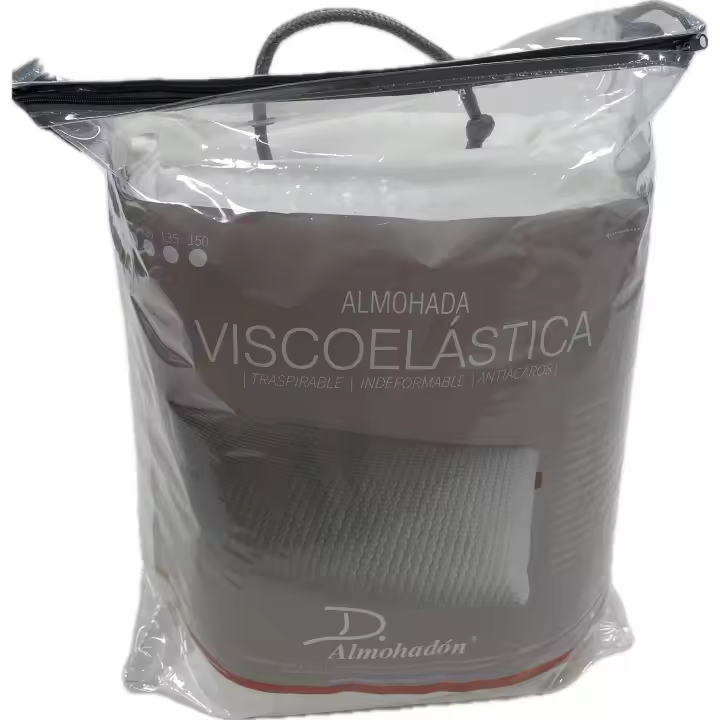 Almohada  Viscoelástica Antiácaros Doble Funda. - 1