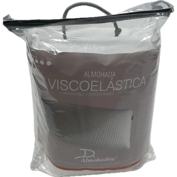 Almohada  Viscoelástica Antiácaros Doble Funda. - 1
