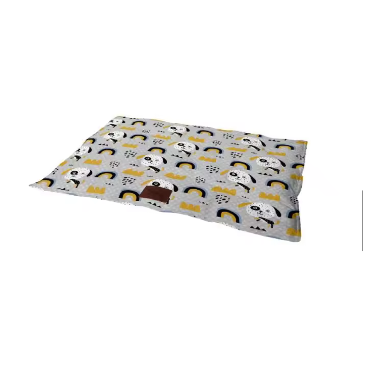 Alfombrilla antiorina para perros, alfombrilla para dormir, cojín para dormir, caseta para perros, alfombrilla para el suelo de la jaula para mascotas, tamaño L - 1