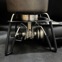 Cubierta De Quemador De Estufa Portátil Antiviento En Acero Inoxidable Para Estufa Soto 310 Soporte De Wok Resistente Al Viento Para Acampar Y Exteriores - details 1