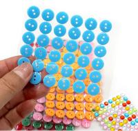 8Pcs/5pcs Juguetes De Dibujo Para Niños Con Parches De Botones DIY Juguete Educativo Manual Para Clase De Arte Temprano - details 5