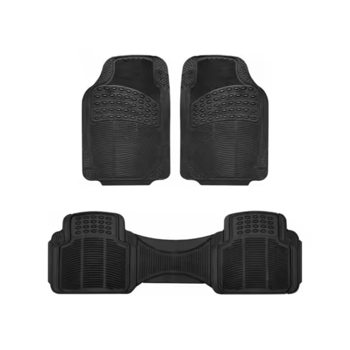 Universal Car Floor Mat Durable Non-Slip Protective Carpet for Cars SUVs Trucks Easy to Clean - 1