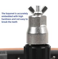 Herramienta De Reparación Para Bicicletas Universal De Montaña Y Carretera Remover Y Instalador De Freehub Tower Base Sockets Slotted Wrench - details 5