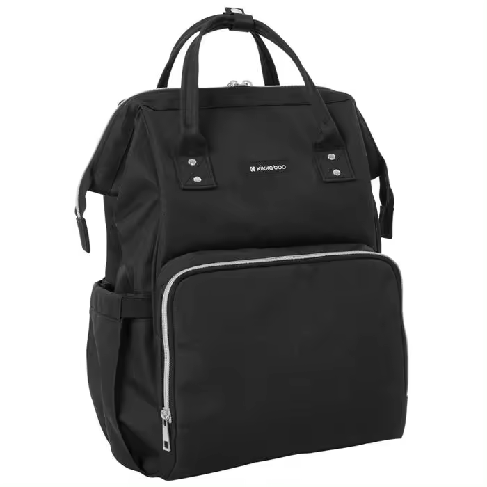 Bolsa multifunções Kikka Boo Siena Negro & Plata - 1