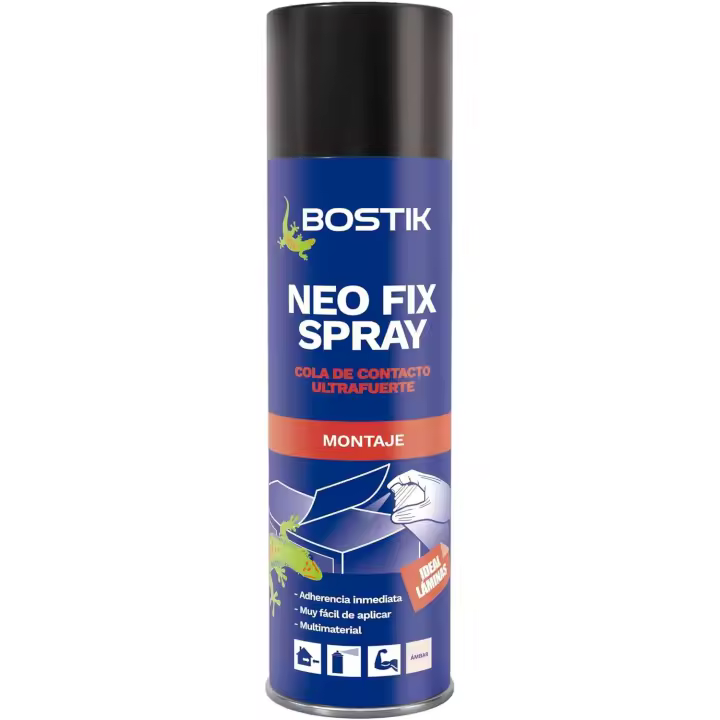 COLA EN SPRAY 500 ML,ADHESIVO DE CONTACTO RAPIDO BOSTIK - 1