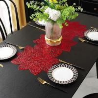 Mantel Individual De PVC Dorado Zijinhua Con Diseño De Encaje Y Almohadilla De Comedor Lujo Ligero Resistente a Altas Temperaturas - details 13