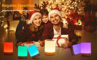 Lámpara De Noche Inteligente RGB 16 Colores Recargable Por USB Para Mesa De Noche Decoración De Dormitorio Regalo Luz De Mesa De Comedor Toque Sensible - details 5