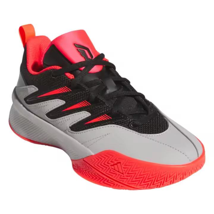 Zapatillas Adidas Dame Certified 3 Negro Gris Jp7656 Baloncesto Niño Basket - 1