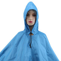 Nueva Chaleco Impermeable Para Adultos Viaje Moda Resistente Al Agua Ligero Y Portátil Ropa Reutilizable Poncho Rainwear - details 8