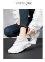 Zapatillas De Deporte Para Mujer Ligero Y Cómodo Con Cordones Transpirables Antideslizantes Para Gimnasio Trabajo Y Ropa Casual Zapatillas De Malla - details 3