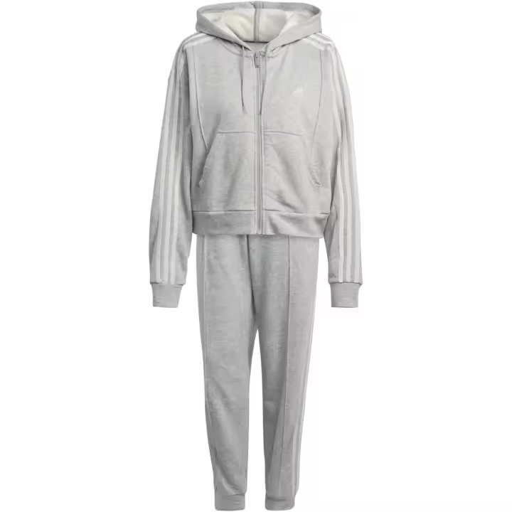 adidas W Energize Ts Chándal Mujer Gris con las bandas blancas - 1