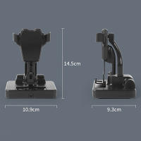 Soporte De Teléfono Móvil Con Moverse Automaticamente Y Contador De Pasos KOQZM Estándar Mini Tripod Ligero Para Escritorio - details 8