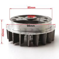 Arrancador De Pulso Negro Con Eje De Engranajes Para Scooter De Bolsillo Mini 47cc 49cc 2 Tiempo Motocicleta De Tierra ATV Arrancador De Pulso De Aluminio - details 5