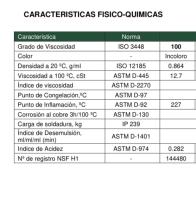 Aceite Brugarolas Beslux Gear Atox 100 Aceite industrial de grado alimentario ISO VG100 Envase 5litros. Lubricante incoloro autorizado para utilizar en industria alimentaria. - details 1