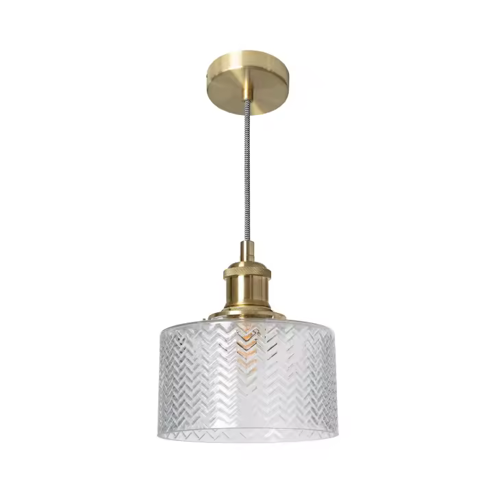 Ledkia Lámpara Colgante Cristal Matisse - Diseño Clásico y Acabados de Calidad Premium - 1