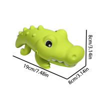 Juguete De Baño Para Niños Juego De Crocodilo Grande Comiendo Pequeños Peces Juguetes De Agua Para Jugar En Verano - details 1