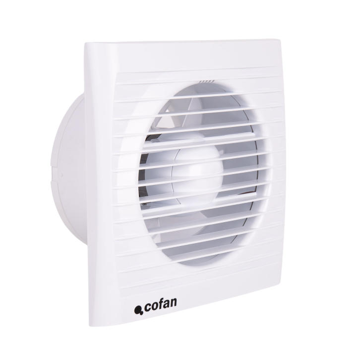 Cofan Extractor de Baño Axial Ø125 mm 14 W, Antirretorno, Protección IP24, Ventilación para Cocina, Baño, Sótano — oferta en Miravia