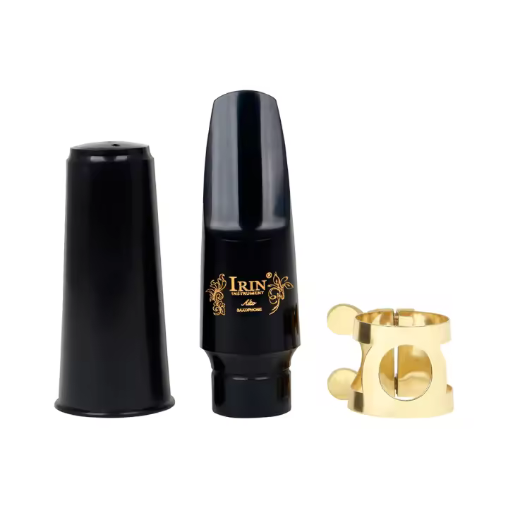 Tapa De Protección Para Boquilla De Saxofón Alto Madera De Goma Universal Tapa De Cabeza Para Clarinete Y Boquilla De Cuero Accesorio De Música - 1