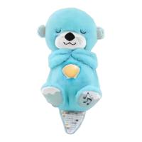 Oso De Peluche Para Bebé Con Música Y Luz Companion De Sueño Suave Otters Soothing Regalo Para Niños Y Niñas Relleno De Algodón PP - details 8