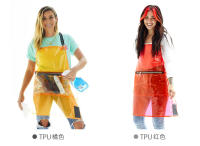 Delantal De Barbero Moda Popular Para Corte De Pelo Antiforo Impermeable Para Hombres Y Mujeres Ropa De Trabajo Delantal Para Cocina - details 5