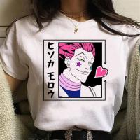 Camiseta De Verano Para Mujeres Kawaii Unisex Anime Hunter X Hunter Camiseta Gráfica De Dibujos Animados Cuello En V Tees Harajuku - details 2