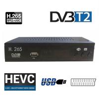 DVB T2 HEVC 265 Digital TV Tuner DVB-T2 265 1080P HD Decoder USB Terrestrial TV Receiver Set Top Bo - details 0