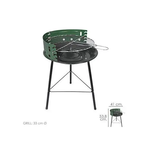 Barbacoa  Saturnia "Cocinero" Redonda 41x39.5x53.8 (Alt.) cm. - 1