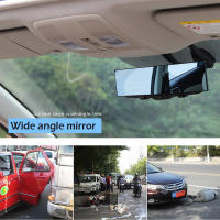Espejo Retrovisor De Coche HD Ancho Ángulo Panorámico Espejo Postizo Para Parqueo Con Referencia Al Retroceso Material ABS Resina - details 0