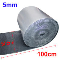 Alfombra De Aislamiento Acústico Y Calor Para Coche 100/150/200/300cmx50cm Dampening Mat Para Capó Motor Puerta De Coche Material De Esponja De Goma - details 1