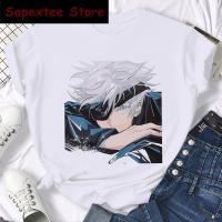 Camiseta Jujutsu Kaisen Japón Anime Para Mujer Kawaii Yuji Itadori Gojo Satoru Estampado Casual Manga Corta Algodón Poliéster T-Shirt Moda - details 15