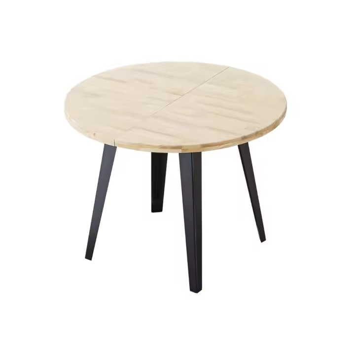 Mesa de comedor BergE redonda extensible Ø100x76 cm Adec - 1