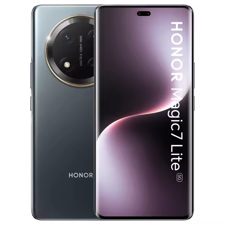 SMARTPHONE - Honor Magic7 Lite, 512GB, 8 GB RAM, 6.78" AMOLED, Qualcomm® Snapdragon® 6 Gen 1 (4nm), 6600 mAh, COLOR: Titanium Black y Titanium Purple - 1