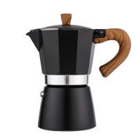 Havmore Moka Pot De Espresso Vintage Con Mango De Madera Clásico Italiano Para Cocina Herramientas De Café 150ml/300ml - details 2