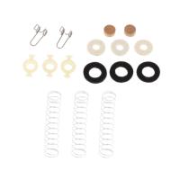 Kit De Reparación De Pistón De Trompeta 16pcs Con Resorte Y Felpa Para Corneta Accesorios De Repuesto Para Instrumentos Musicales - details 0