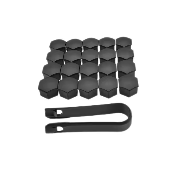 Kit de tapa de Rueda Aero, tapas de tapa de rueda Modelo 3 Kit de tapa de rueda con logotipo de Tesla Hub Cubierta de rueda central Tapas para Tesla Modelo 3 Modelo Y (Negro) - 1