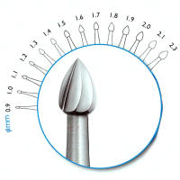 Set De 6 Piezas De Brocas Para Joyería Brocas Dentales Para Engravação Y Pulido De Joyas Herramienta De Orologista - details 0