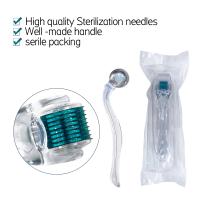 Derma Roller 540 Microniddle De Titanio Para Rostro Microneedling Longitud De Agujas 0.2/0.3mm Roller Dermoroller Mesoroller - details 0