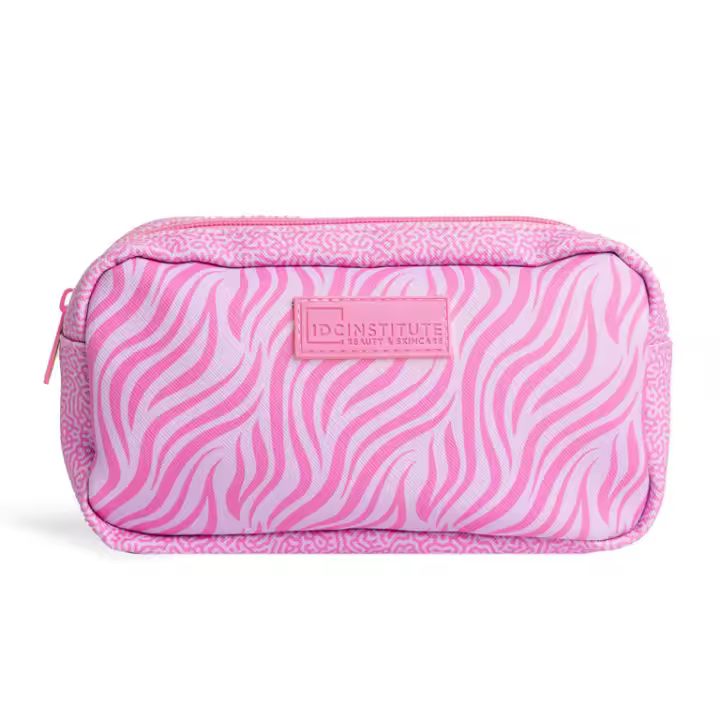 Neceser Aseo / Cosméticos mediano rosa estampado animal print 90314 - 1