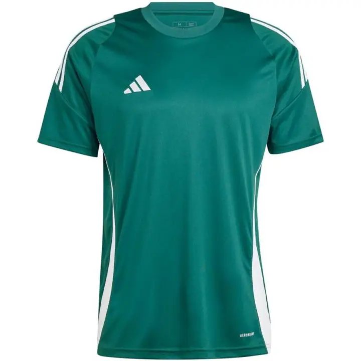 Adidas Tiro 24 Jersey M IS1017 camiseta oficial de la serie Tiro 24 con un diseño atemporal. Perfecta para entrenamientos o partidos, garantizando confort y estilo. - 1