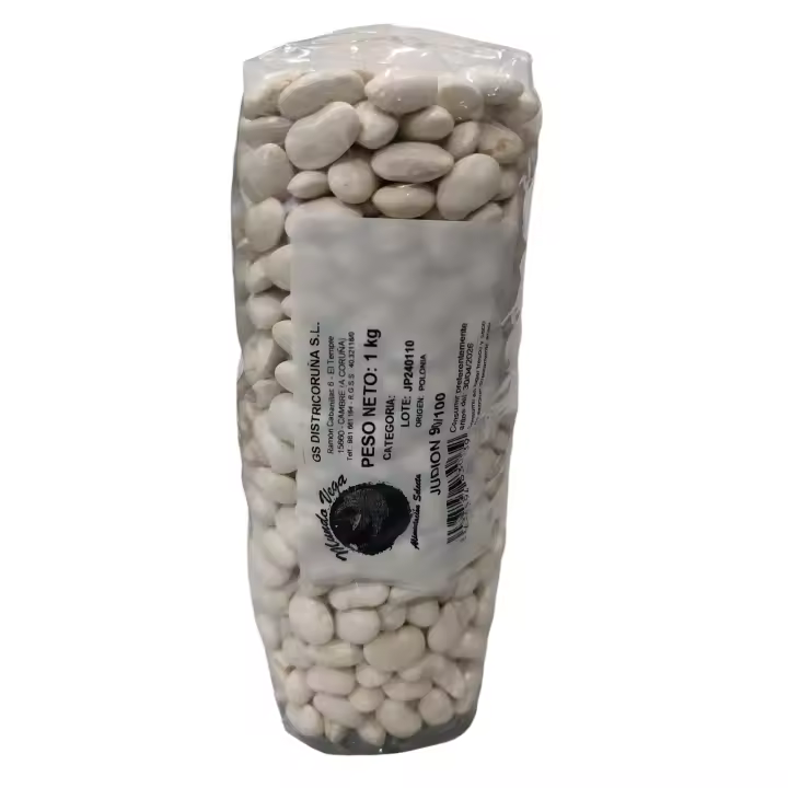 Alubia Judion Mediano 90/100 1Kg Mundovega (Pack de 3 unidades) - 1