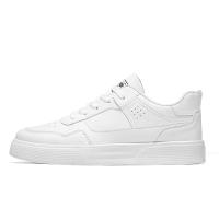 Zapatos Casuales Para Hombre En Cuero Blanco Ligeros Y Transpirables Con Plataforma Zapatillas De Patinaje Deportivas De Verano Y Otoño - details 21