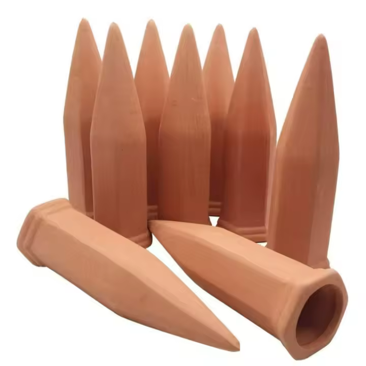 2 Pack Almohadillas De Riego Automático Para Plantas En Terracota Sistema De Irrigación Self-Watering Para Interiores Y Exteriores - 1
