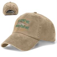 Gorro De Béisbol Unisex 'Fish Want Me Women Fear Me' Estilo Desgastado Clásico Protección Solar Ajustable Para Todas Las Estaciones - details 1