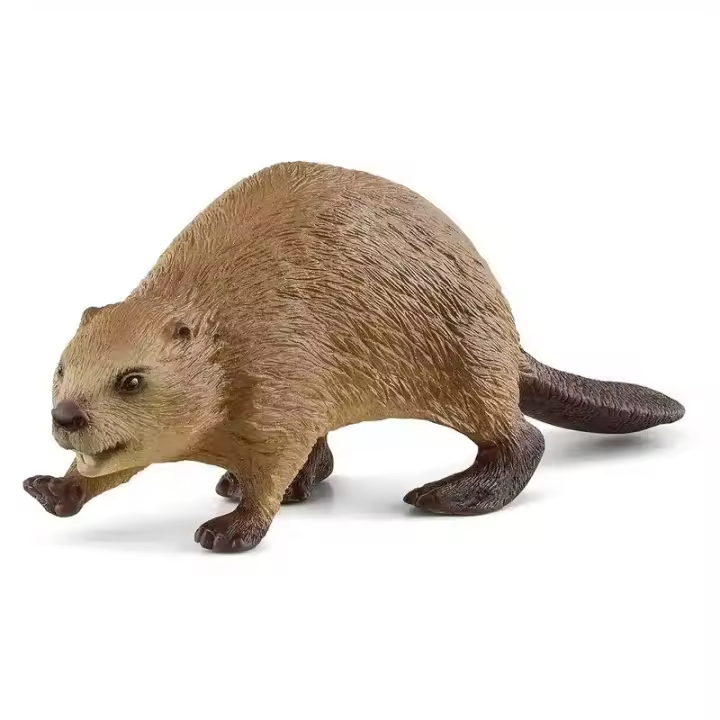 Figura Castor de la línea Wild Life de Schleich para coleccionar 14855 - 1