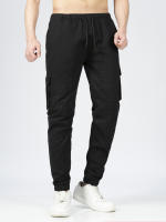 Pantalones De Cargo Para Hombre Con Multípocket Camuflaje Pantalones Casuales De Streetwear Talla Grande De Polyester - details 1